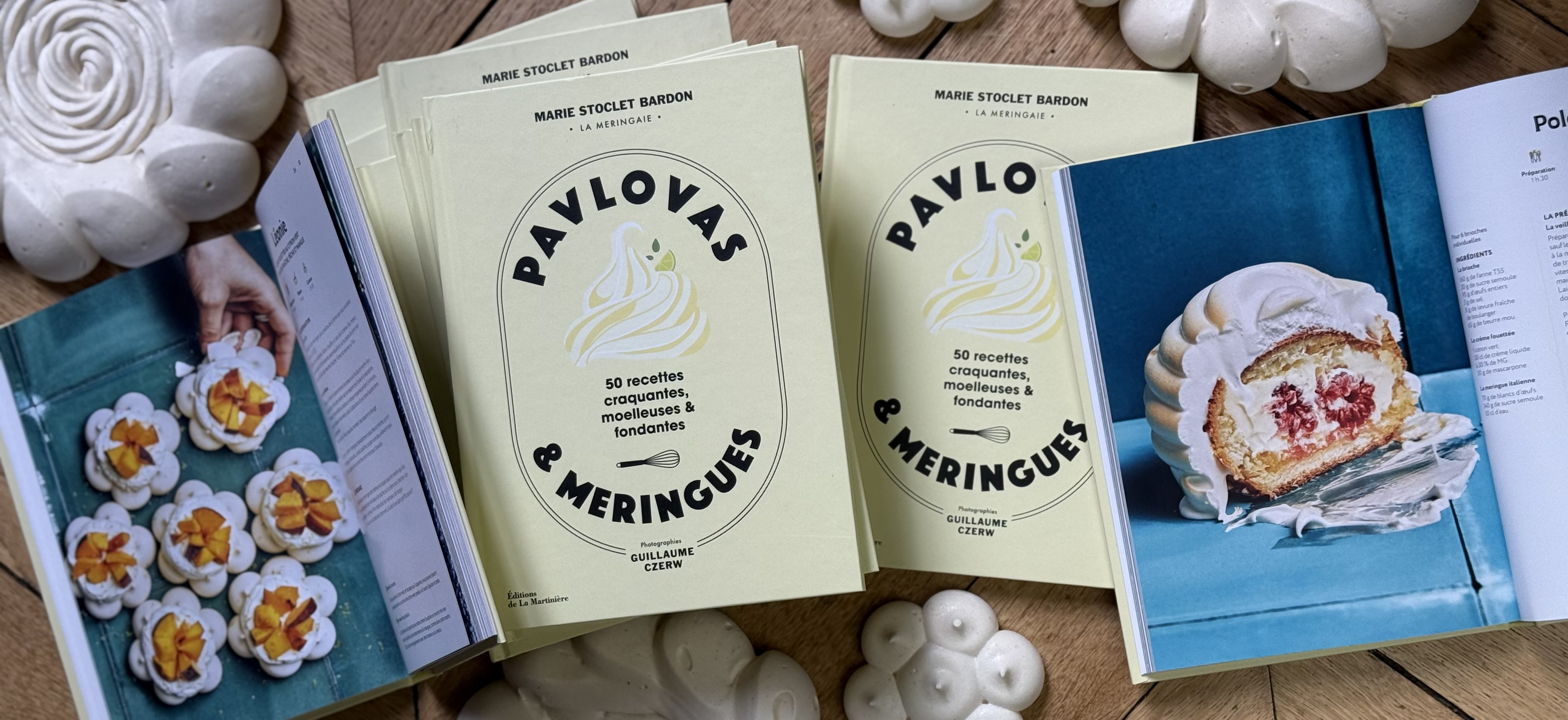 Pavlovas et Meringues